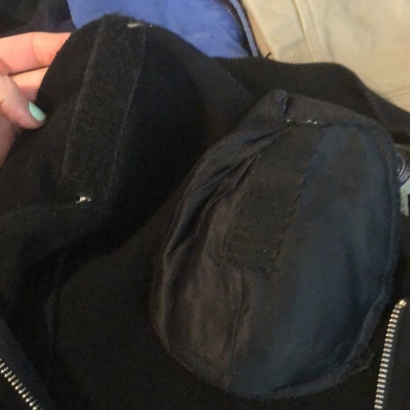 Vintage Sak’s Fifth Avenue Real Clothes Black Long Sleeve Zip Up M Hole - Picture 7 of 7